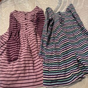 HANNA ANDERSSON SET OF 2 DRESSES